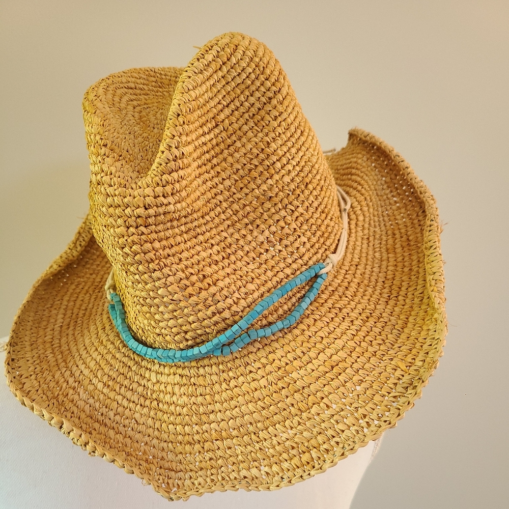 Boston proper straw hat